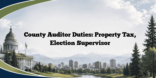 County Auditor Duties: Property Tax, Election Supervisor